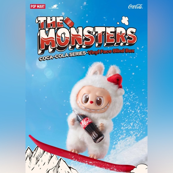 [SEALED BOX] THE MONSTERS COCA-COLA SERIES-Vinyl Face Blind Box - Picture 6 of 11